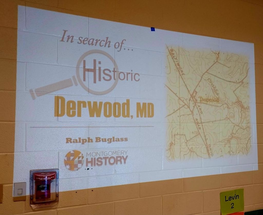 In Search of Derwood Talk April 2023
