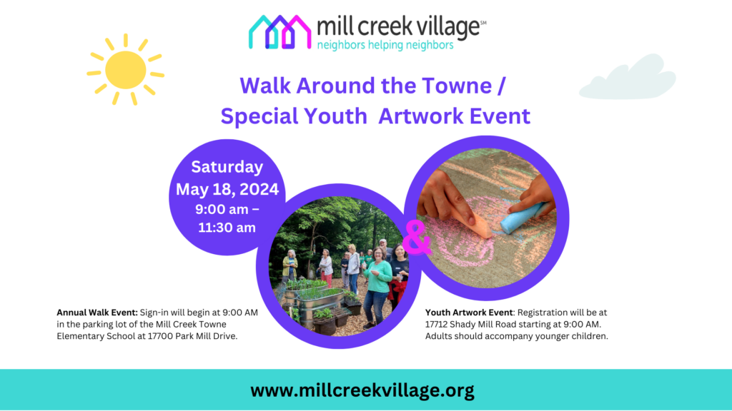 Walk Around the Towne and Youth Art Project 2024