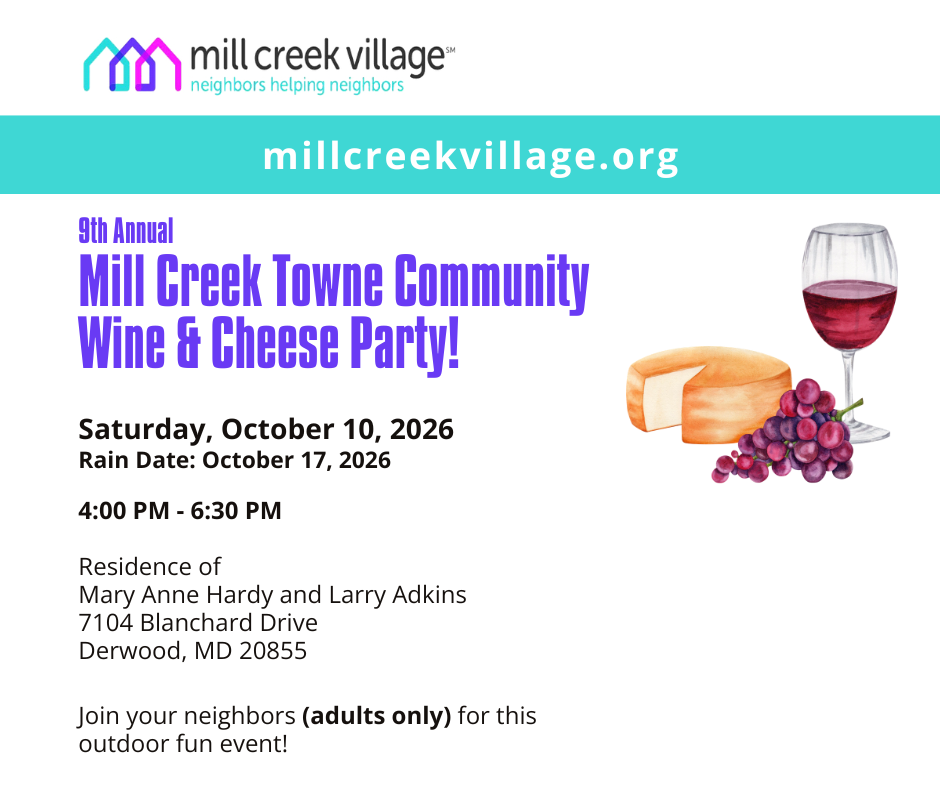 Join us for a Wine & Cheese Party!